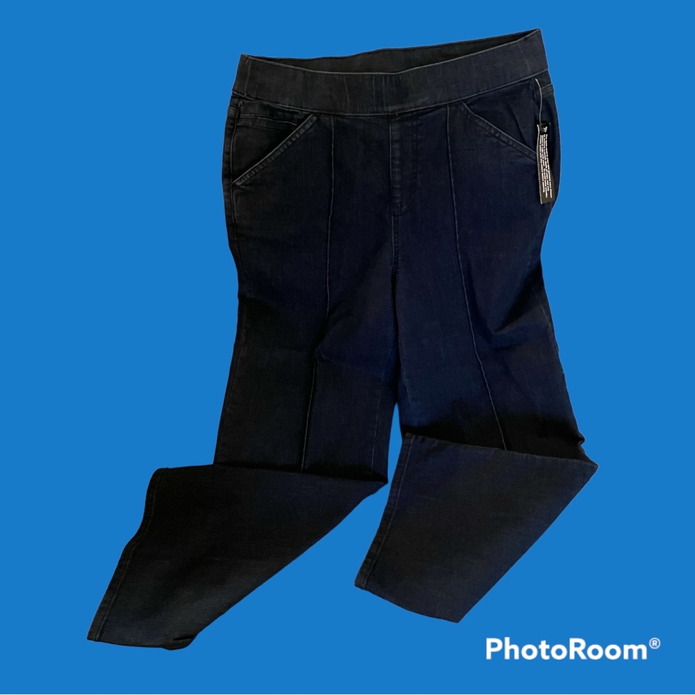 ❤️NWT❤️ Isaac Mizrahi Live! TRUE DENIM Wide Leg Jeans